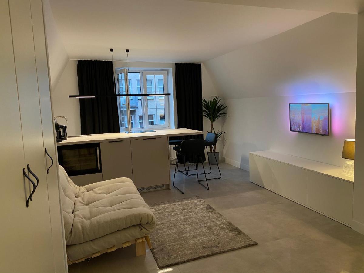 Apartament West - Targ Rybny Apartment กดัญสก์ ภายนอก รูปภาพ